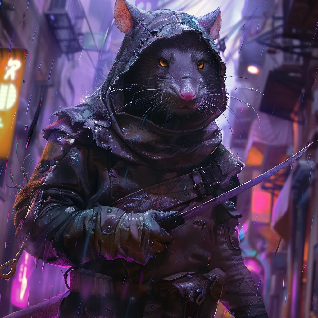 Gutter Rat portrait