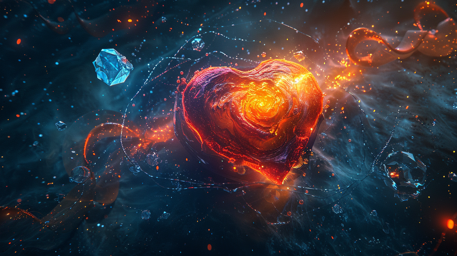 Living cosmic system diagram